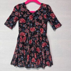 Dotdotsmile Dress Size 2T Red Floral Print New with Tags